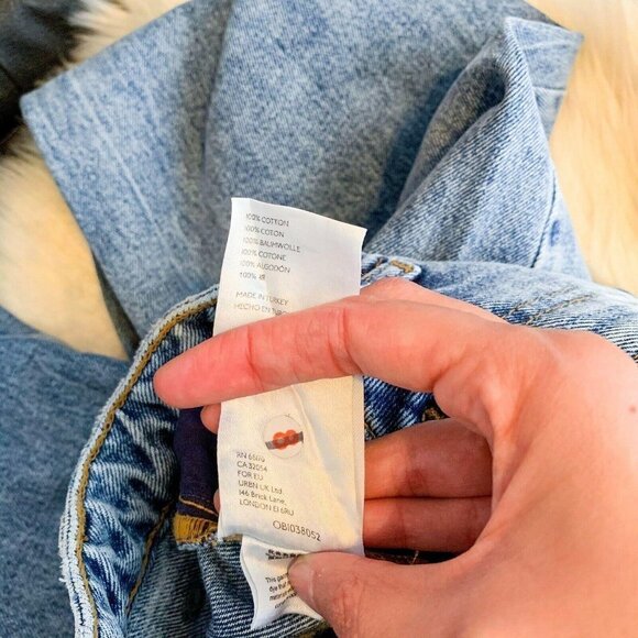 We the Free Jeans Women Size 26 Dakota Straight - Picture 4 of 5